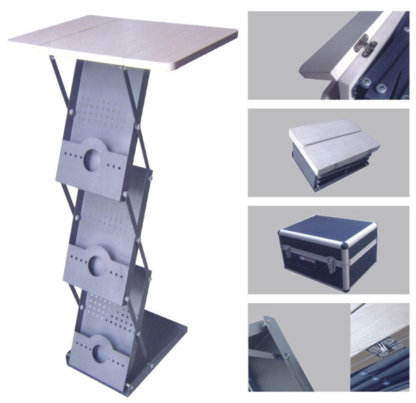Folding Brochure Stand Deluxe