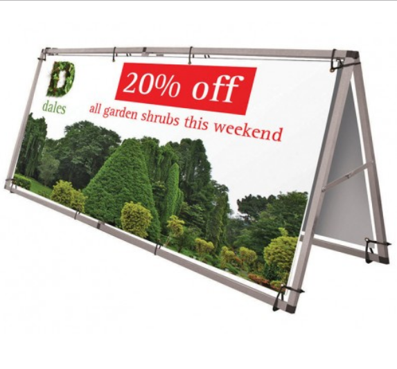 Monsoon Portable Banner Frame