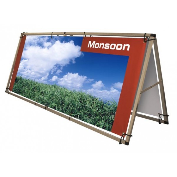 Monsoon Portable Banner Frame