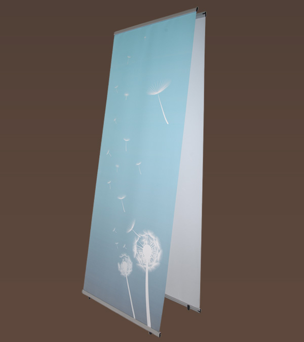 L Banner Double Sided